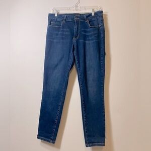 Tahari Kelly Skinny Blue Jeans Womens Size 10